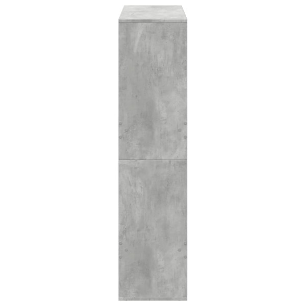 Separador de ambientes madera gris hormigón 100x33x135 cm M 5