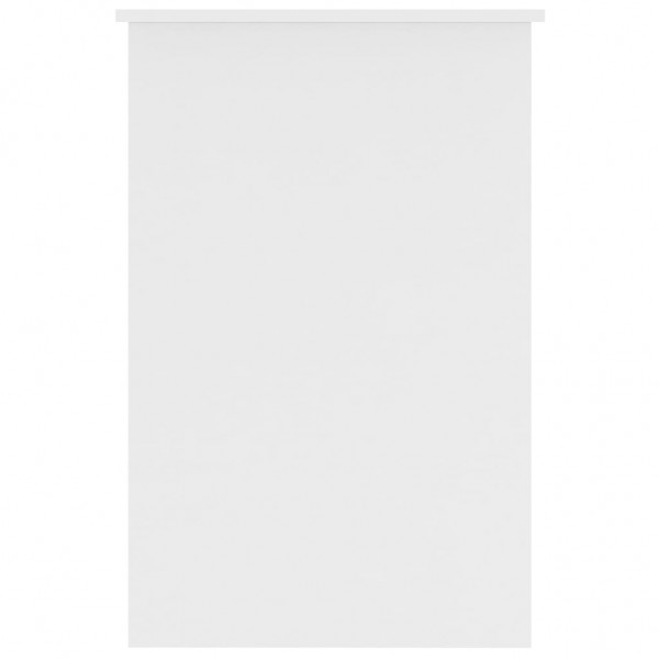 Escritorio de madera contrachapada blanco 100x50x76 cm M 5