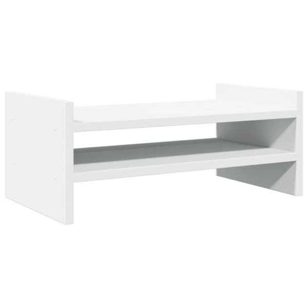 Suporte para monitor 50x27x20 cm derivados de madeira branco M 2