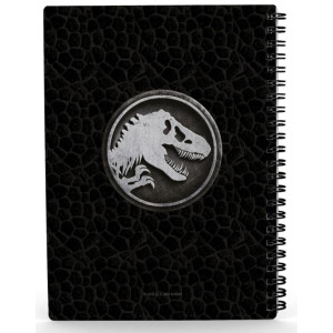 Libreta efecto 3d Into the Wild Jurassic World H
