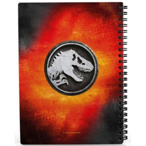 Libreta efecto 3d Carnivorous Jurassic World H