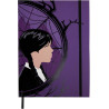 Libreta rigida Cinereplicas Wednesday Addams Miercoles y Enid 1
