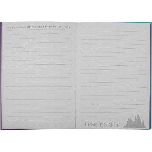 Libreta rigida Cinereplicas Wednesday Addams Miercoles y Enid M 3