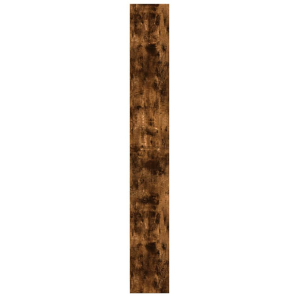 Estantería madera de ingeniería roble ahumado 60x24x176 cm M 5