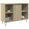 Mueble de baño madera de ingeniería roble Sonoma 80x33x60 cm 1