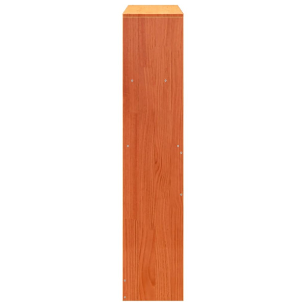 Cabecero de cama almacenaje madera maciza pino marrón 75 cm M 5