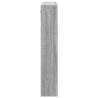 Armario de pared madera de ingeniería gris Sonoma 80x15x80 cm 5