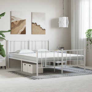 Colchão de espuma de 7 zonas dureza 20 ILD branco 200x220 cm H