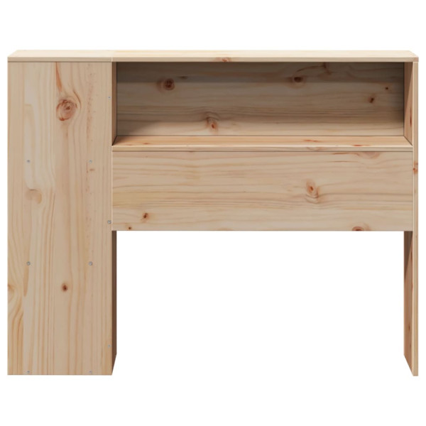 Cabecero de cama con almacenaje madera maciza de pino 75 cm M 4