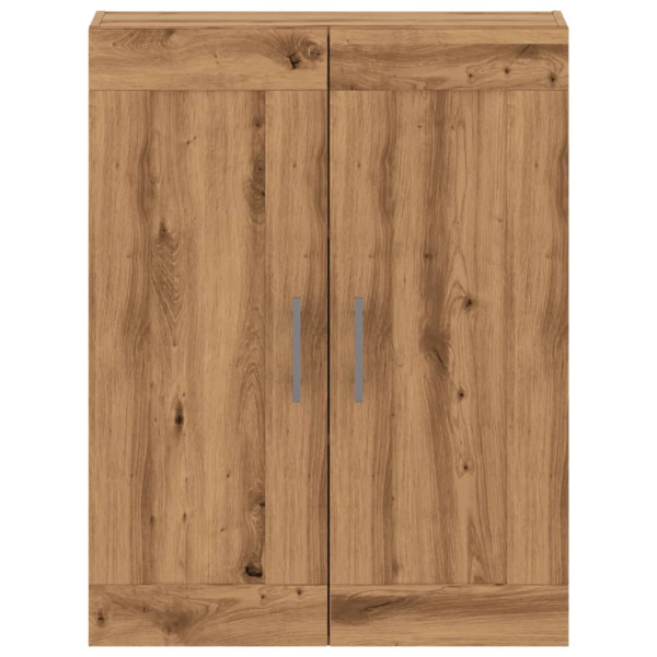 Armario de pared madera ingeniería roble artisian 69.5x34x90 cm M 4