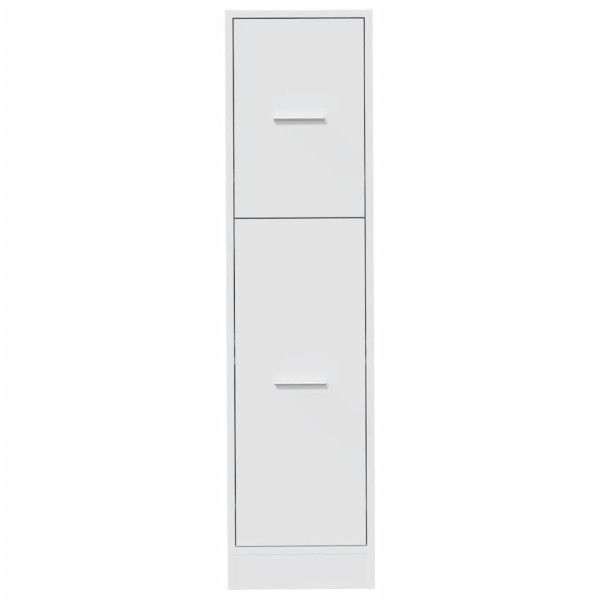 Armário boticário 30x41x118 cm derivados de madeira branco M 5