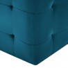 Pufe 2 pcs 30x30x30 cm veludo azul 5