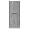 Armario botiquín madera ingeniería gris Sonoma 30x41x77.5 cm 5