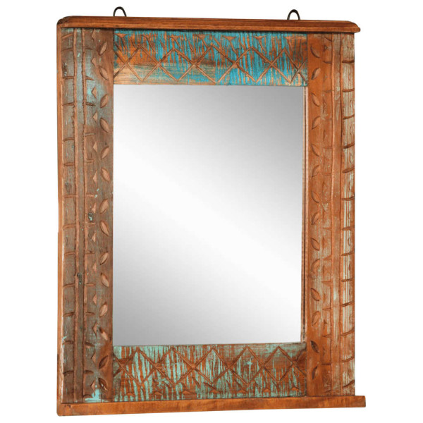 Conjunto de muebles de baño 4 piezas madera maciza reciclada M 5