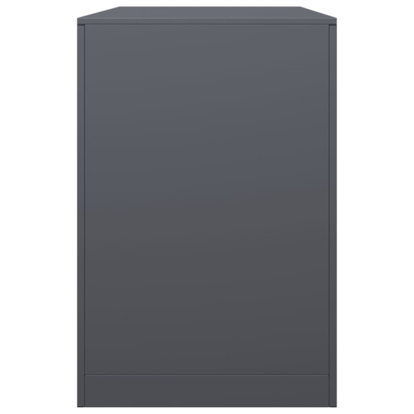 Suporte para lenha 100x40x60 cm aço antracite M 5