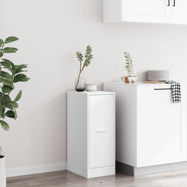 Armario botiquín madera de ingeniería blanco 30x41x77.5 cm M 4