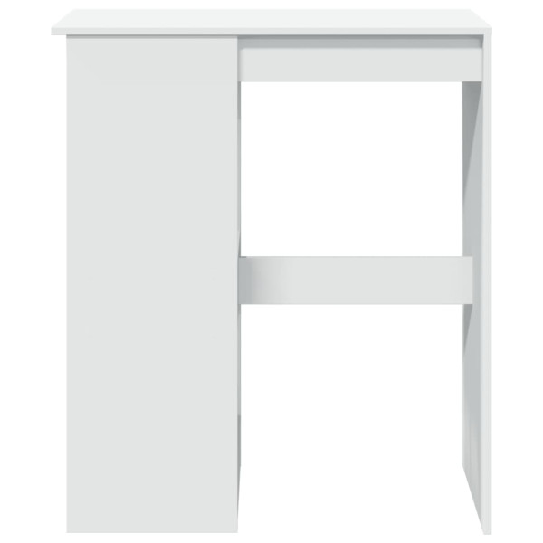 Mesa alta con estantes madera ingeniería 90x47.5x103.5 cm M 4