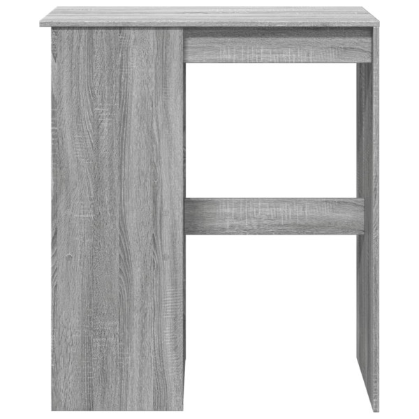 Mesa alta con estantes madera gris Sonoma 90x47.5x103.5 cm M 4