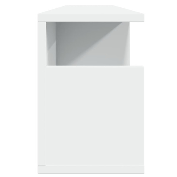 Armario de pared madera de ingeniería blanco 100x20x30 cm M 5