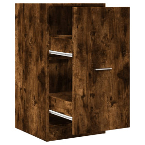 Armario botiquín madera ingeniería roble Sonoma 40x41x77.5 cm H