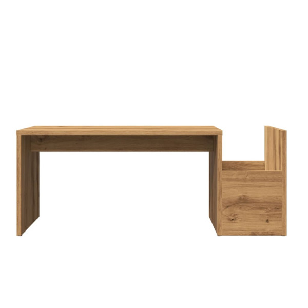 Mesa de centro madera ingeniería roble artisian 90x45x35 cm M 4