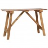 Mesa consola madera maciza reciclada 130x40x80 cm 1