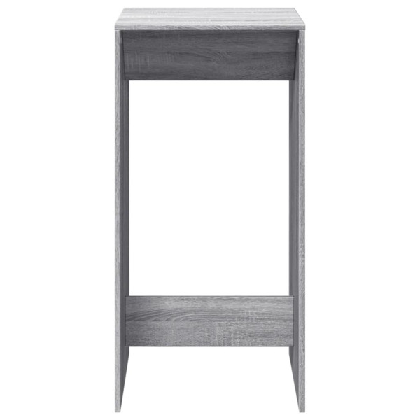 Mesa alta de bar madera ingeniería gris Sonoma 51x50x103.5 cm M 4