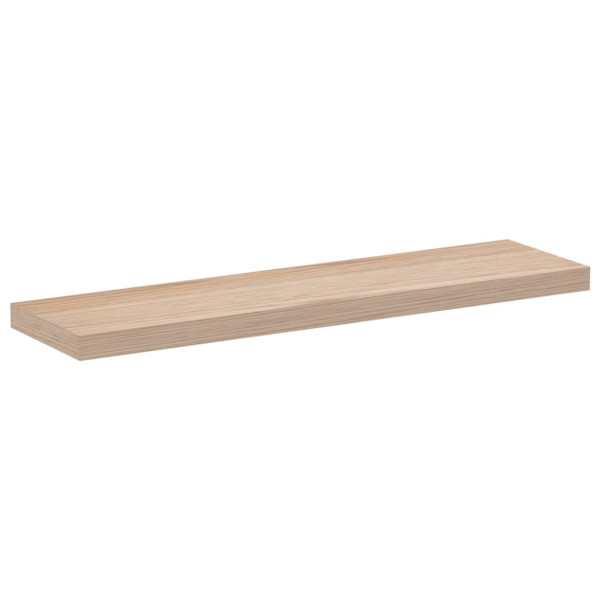 Estante flotante de madera de ingeniería 90x23.5x4 cm M 2