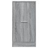Armario botiquín madera ingeniería gris Sonoma 40x41x77.5 cm 5