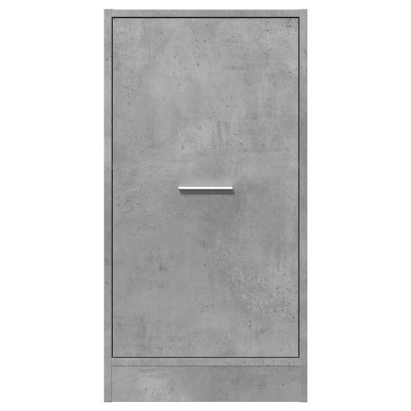 Armario botiquín madera ingeniería gris hormigón 40x41x77.5 cm M 5