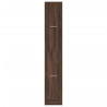 Armario botiquín madera ingeniería marrón roble 30x41x174.5 cm 5