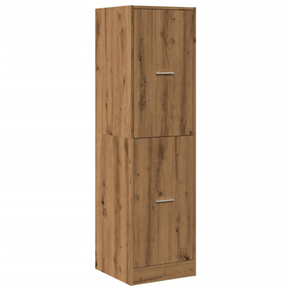 Armario botiquín madera ingeniería roble artisian 40x41x144.5cm M 3