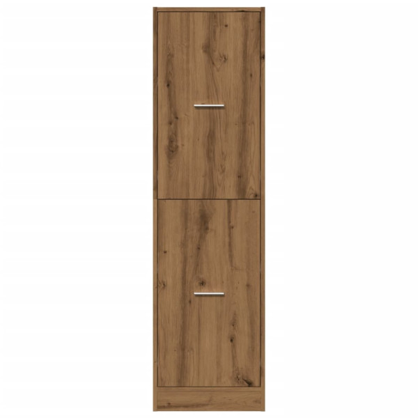 Armario botiquín madera ingeniería roble artisian 40x41x144.5cm M 5