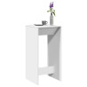 Mesa de bar 51x50x103.5 cm derivados de madeira branco 1