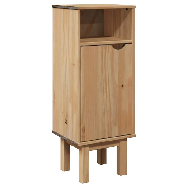 Mueble de baño OTTA madera maciza de pino 35x30x90 cm M 2
