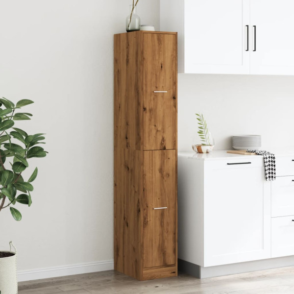 Armario botiquín madera ingeniería roble artisian 30x41x77.5 cm M 4