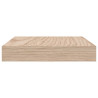Estante flotante de madera de ingeniería 60x23.5x4 cm 4