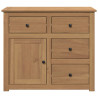 Aparador con cajones Panama madera maciza pino 93x40x80 cm 4