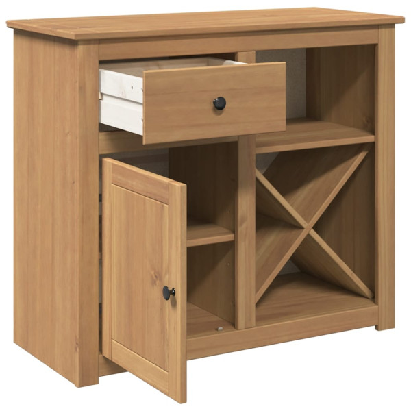 Aparador con cajón Panama madera maciza pino 93x40x80 cm M 5