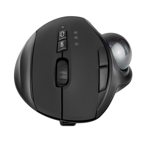 Ratón inalambrico ergo t1 ergonomico trackball batería recargable multidispositivo M 4