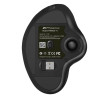 Ratón inalambrico ergo t1 ergonomico trackball batería recargable multidispositivo 6