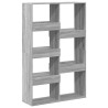 Estantería madera de ingeniería gris Sonoma 100x33x155.5 cm 2