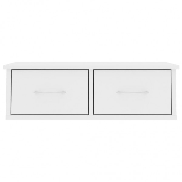 Estante de cajones para pared madera contrachapada 60x26x18.5cm M 4