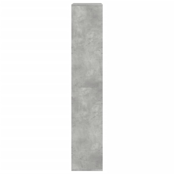 Estante 100x33x175 cm derivados de madeira cinzento cimento M 5