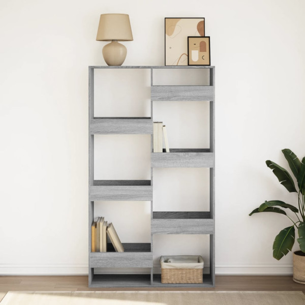 Estante 100x33x175 cm derivados de madeira cinzento sonoma M 3