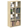 Librería divisor madera ingeniería roble Sonoma 69.5x29x137.5cm 1