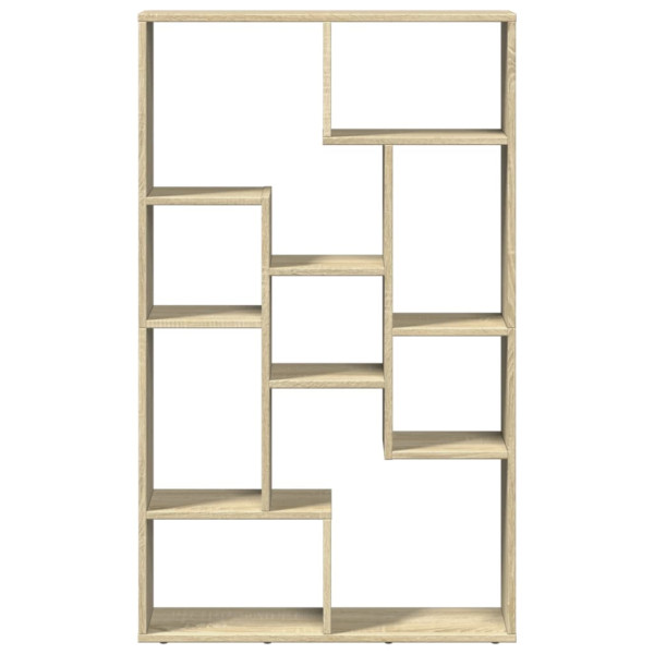 Estantería de madera de ingeniería roble Sonoma 72x20x120 cm M 5