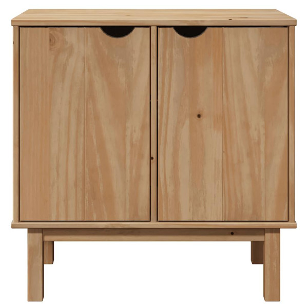 Mueble de recibidor OTTA madera maciza de pino 75x40x75 cm M 4