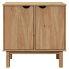 Mueble de recibidor OTTA madera maciza de pino 75x40x75 cm 4