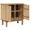 Mueble de recibidor OTTA madera maciza de pino 75x40x75 cm 5